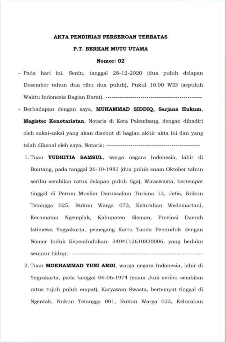 Tentang Kami - PT Berkah Mutu Utama - Jasa Sertifikasi ISO 11